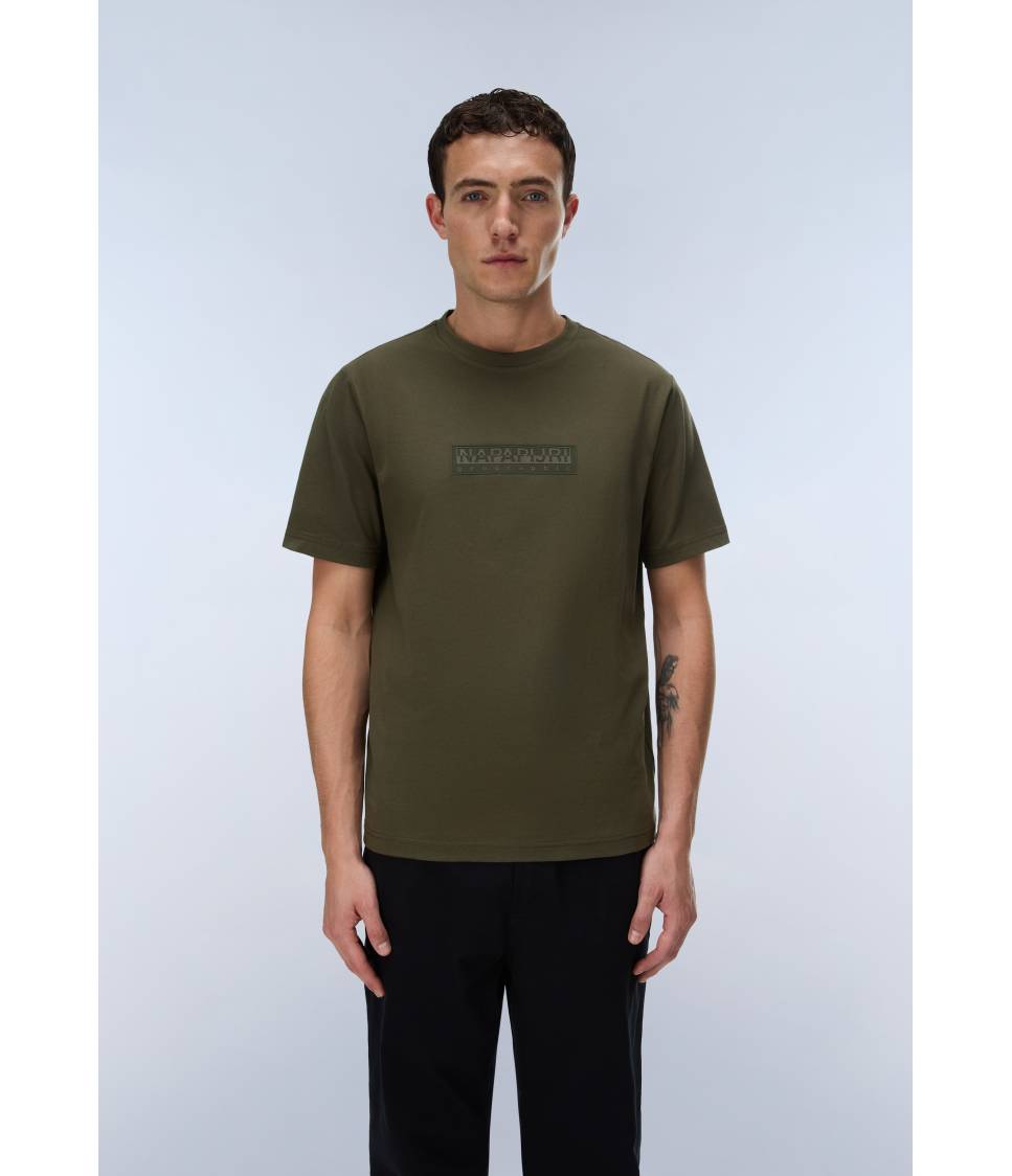 S-BOX LOGO SS 1 OLIVE NIGHT G1F 