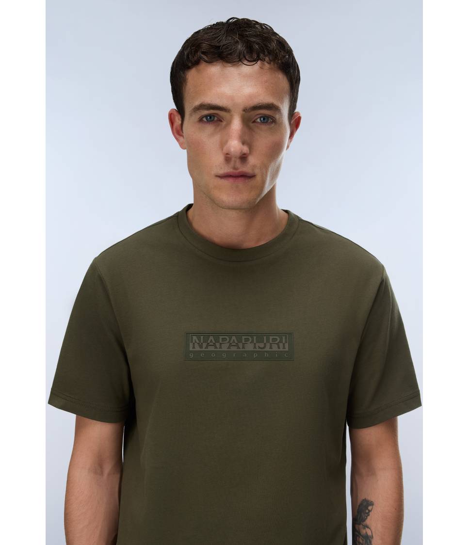 S-BOX LOGO SS 1 OLIVE NIGHT G1F 