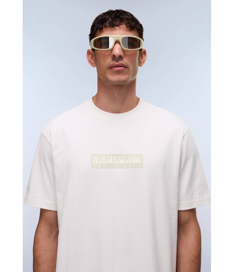 S-BOX LOGO SS 1 WHITE WHISPER 
