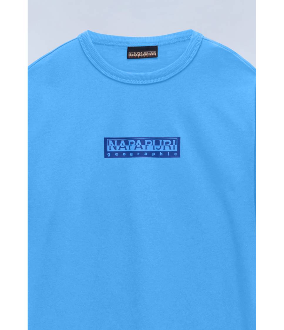 K S-NEW BOX LOGO SS BLUE JASPER B9A 