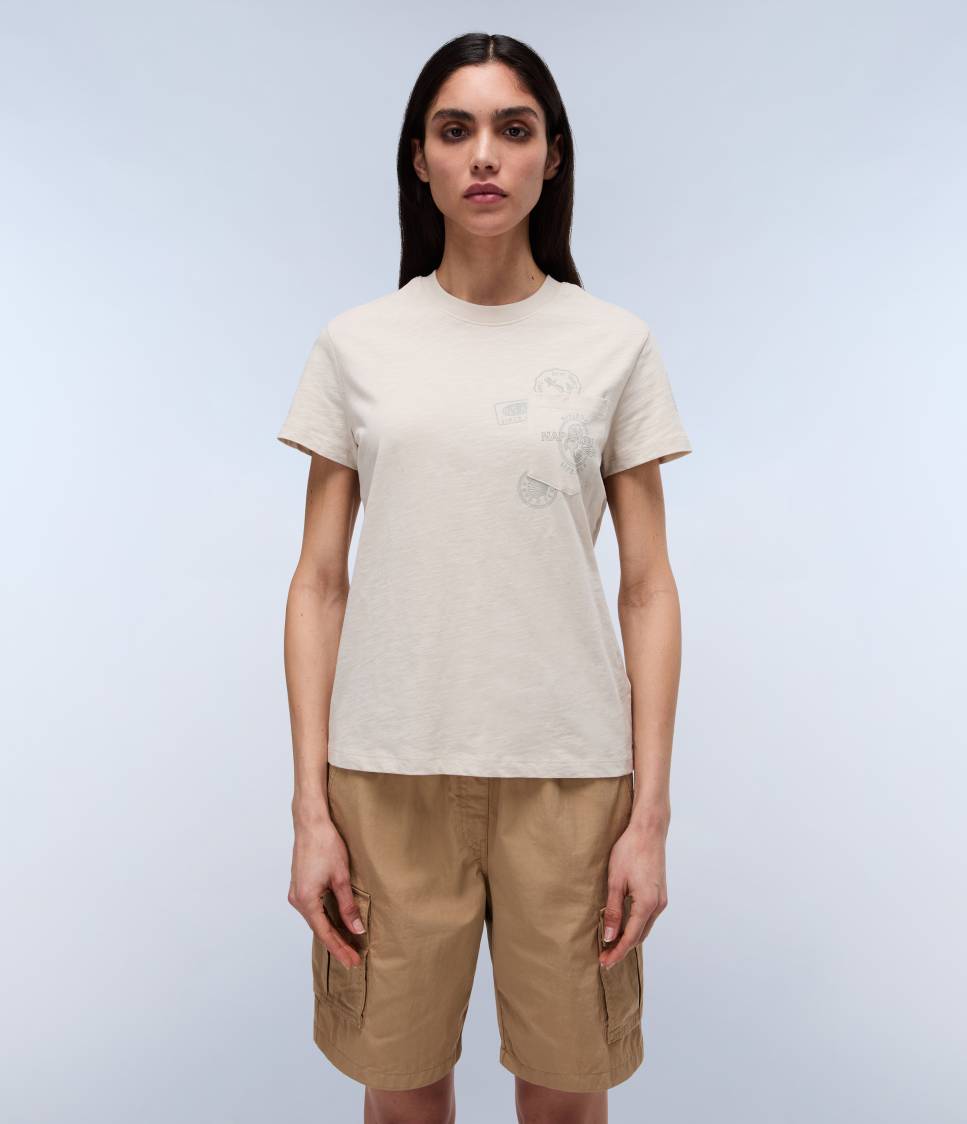 S-ECLAIR SS W BEIGE SILVR N90
