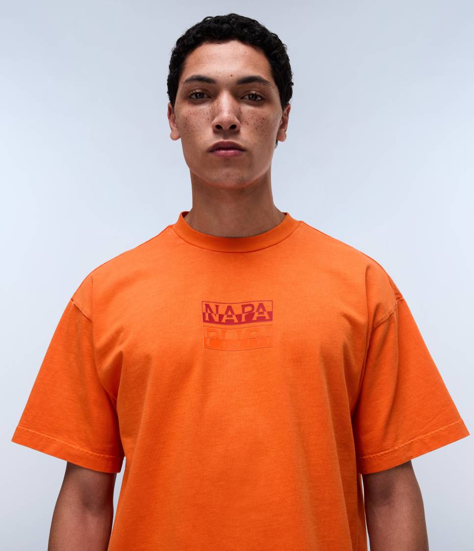 S-CORTONA SS SUM ORANGE RED