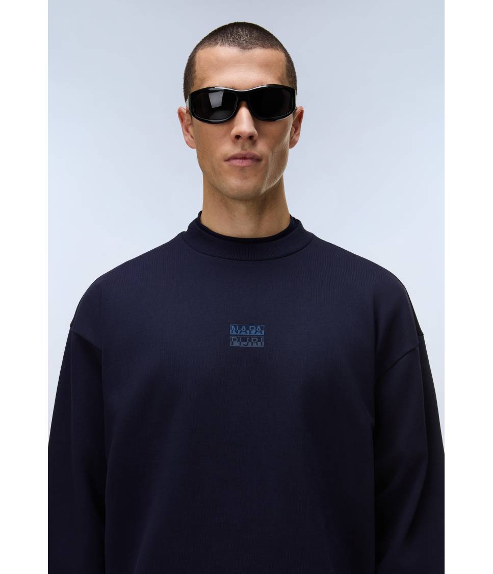 B-ELEVATED LOGO C BLU MARINE 