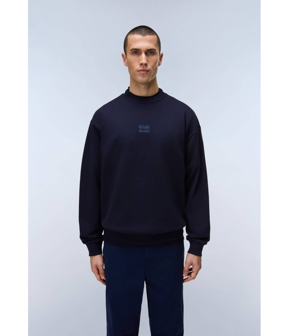 B-ELEVATED LOGO C BLU MARINE 