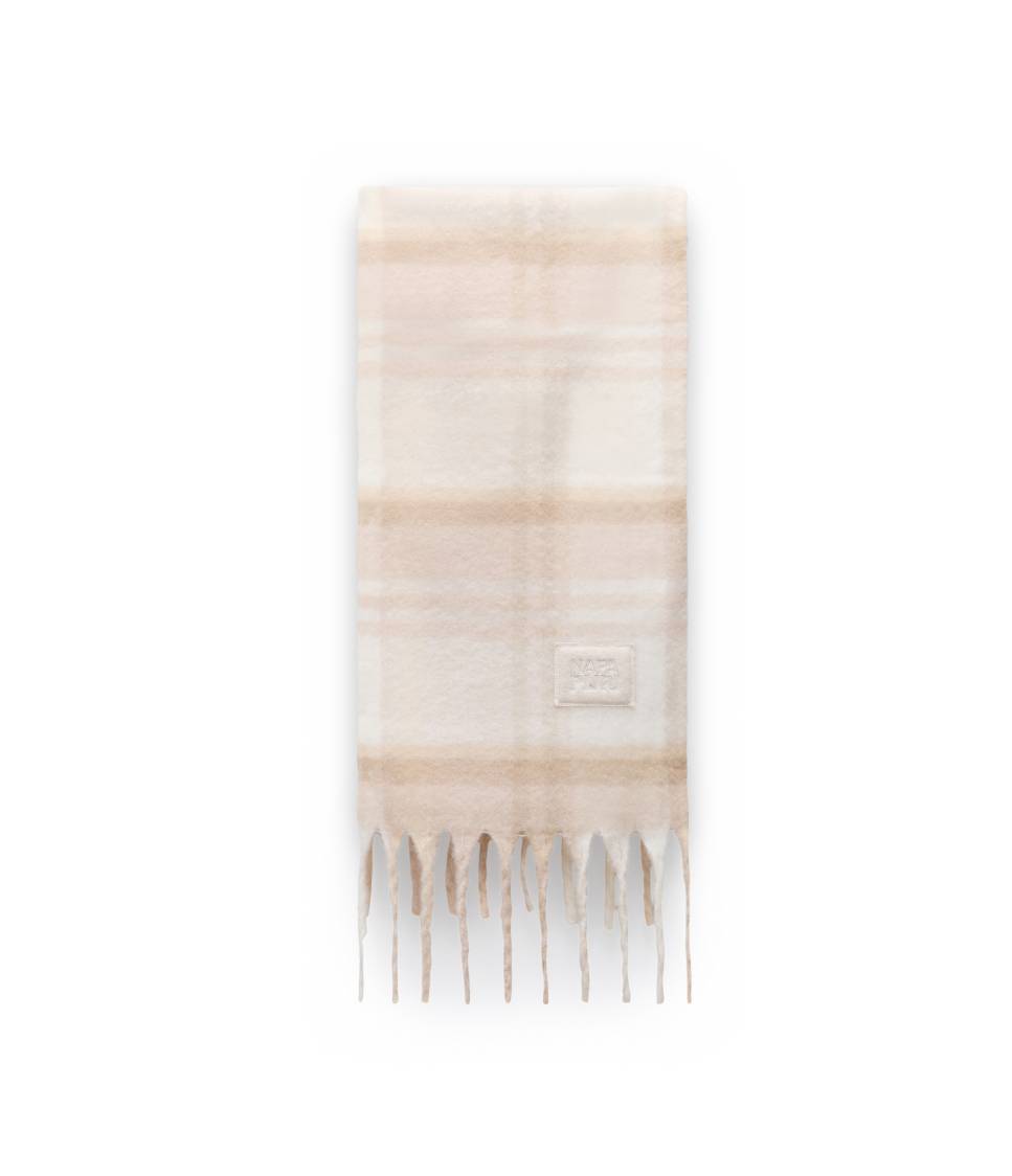 F-PENIA SCARF W BEIGE DIMITY 