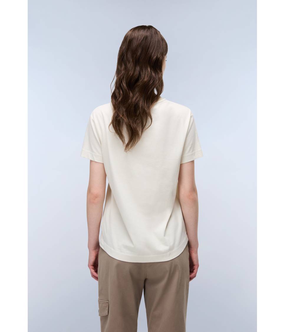 S-FEDAIA SS W BEIGE DIMITY 