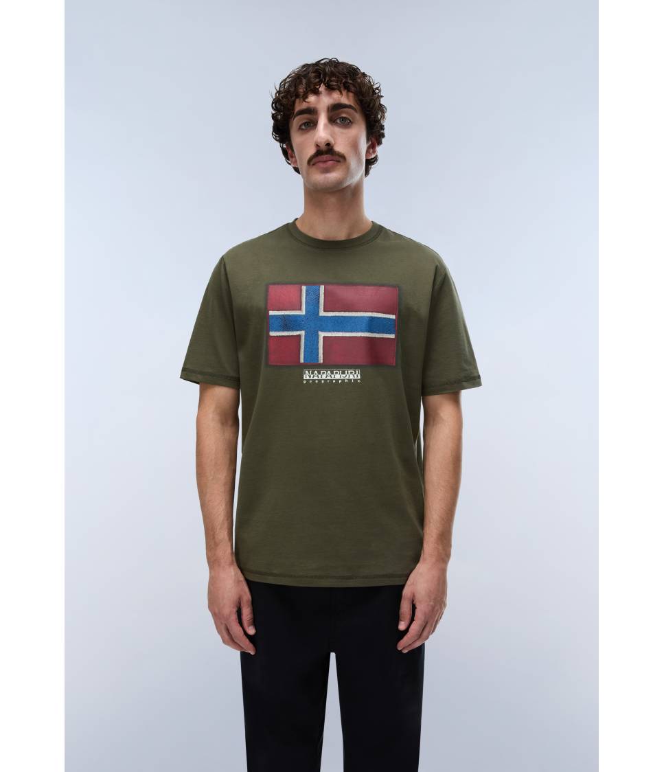 S-FLAG TIKI SS OLIVE NIGHT G1F 