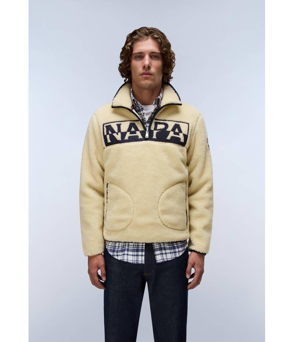 T-ARCHIVE FLEECE HZ PUTTY N5E 