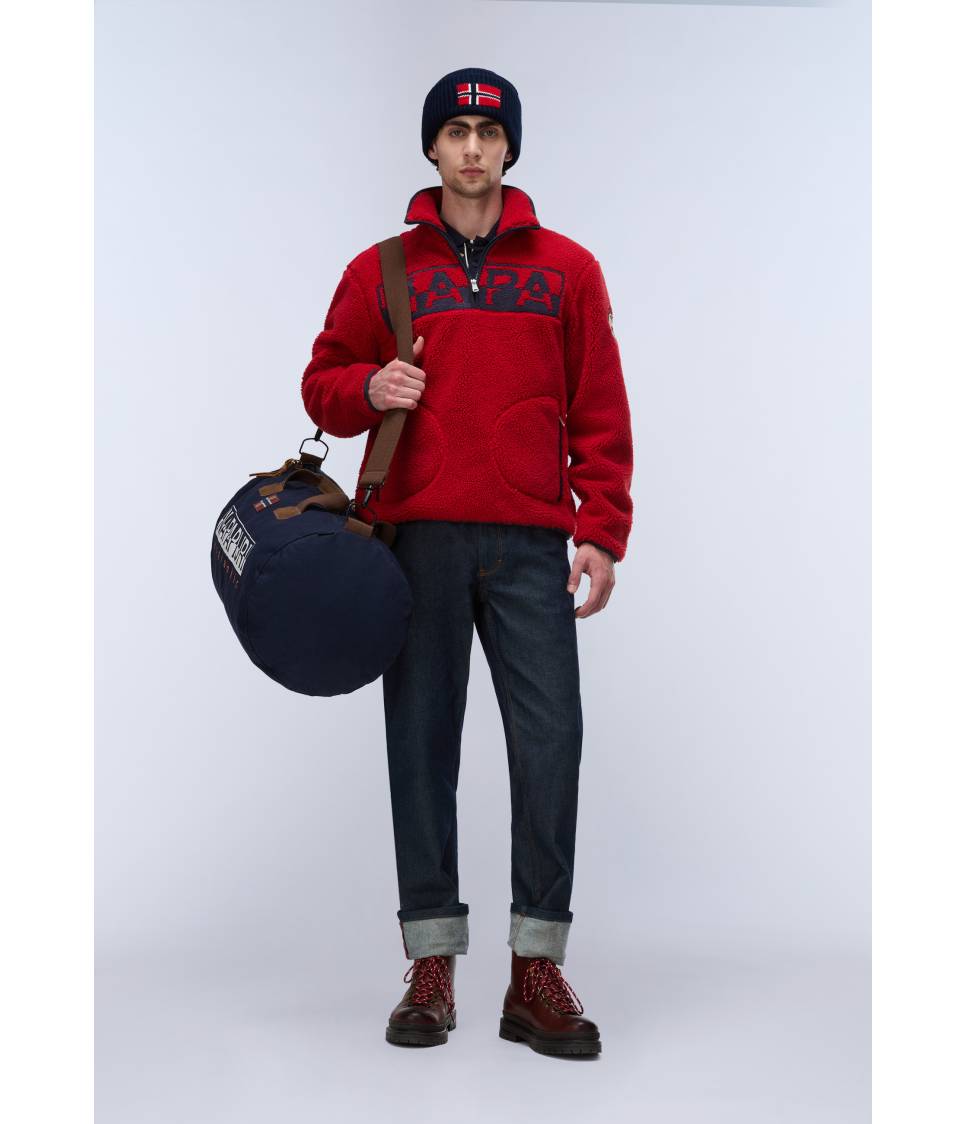 T-ARCHIVE FLEECE HZ HAUTE RED R1F 