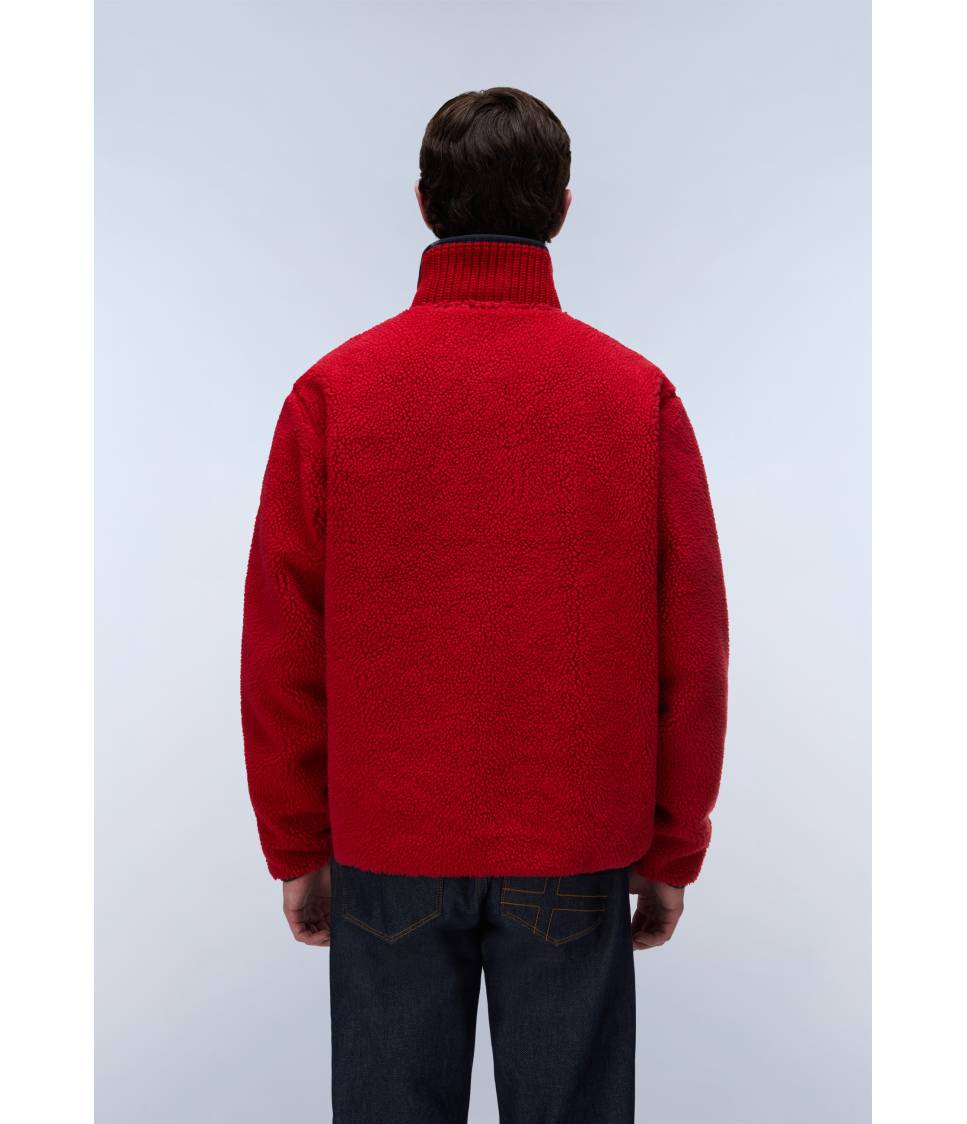T-ARCHIVE FLEECE HZ HAUTE RED R1F 