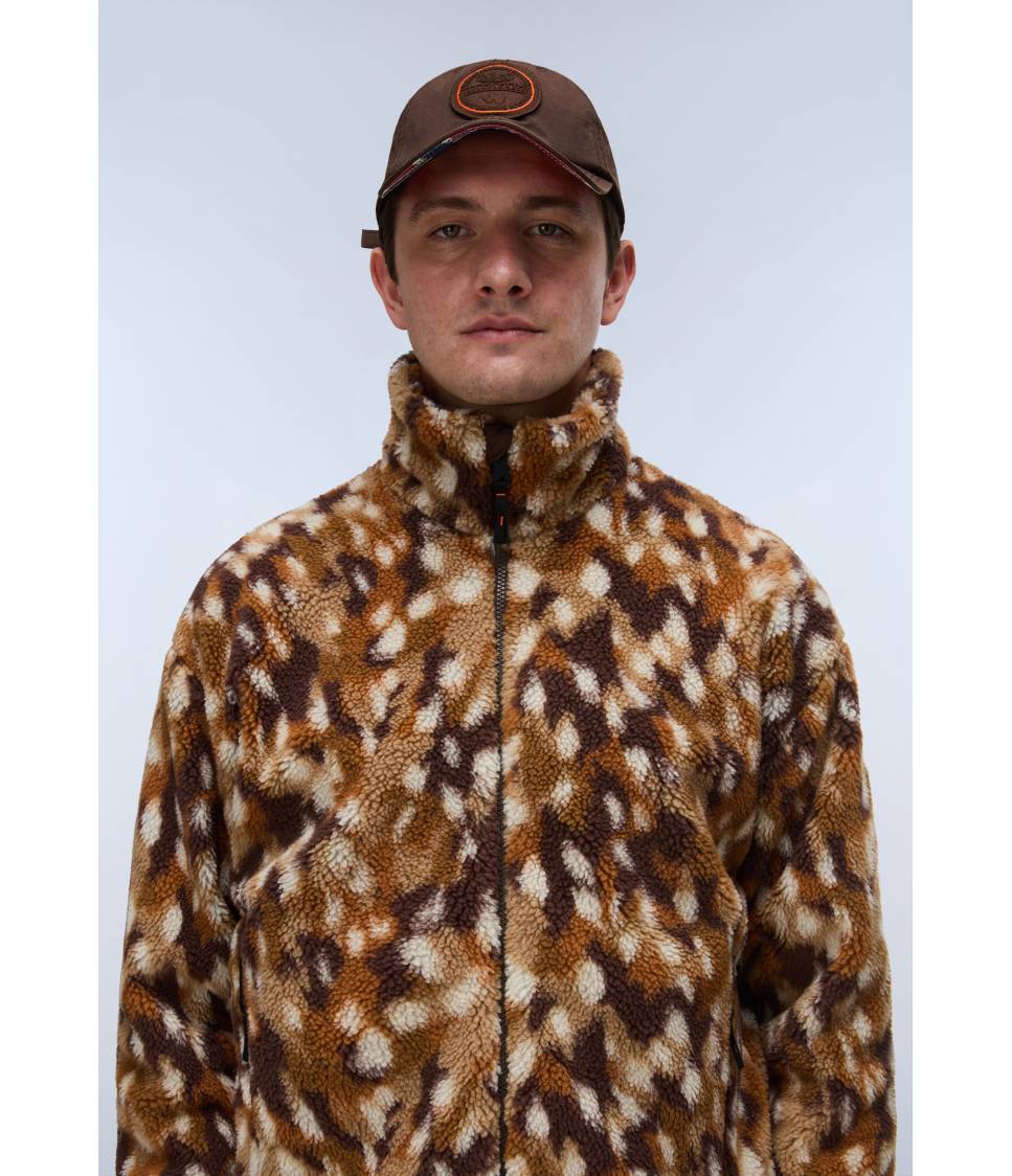 T-FLEECE FZ AOP BAMBY FDW 