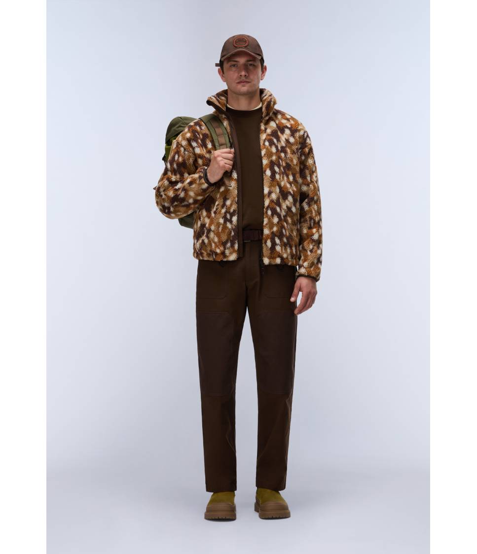 T-FLEECE FZ AOP BAMBY FDW 