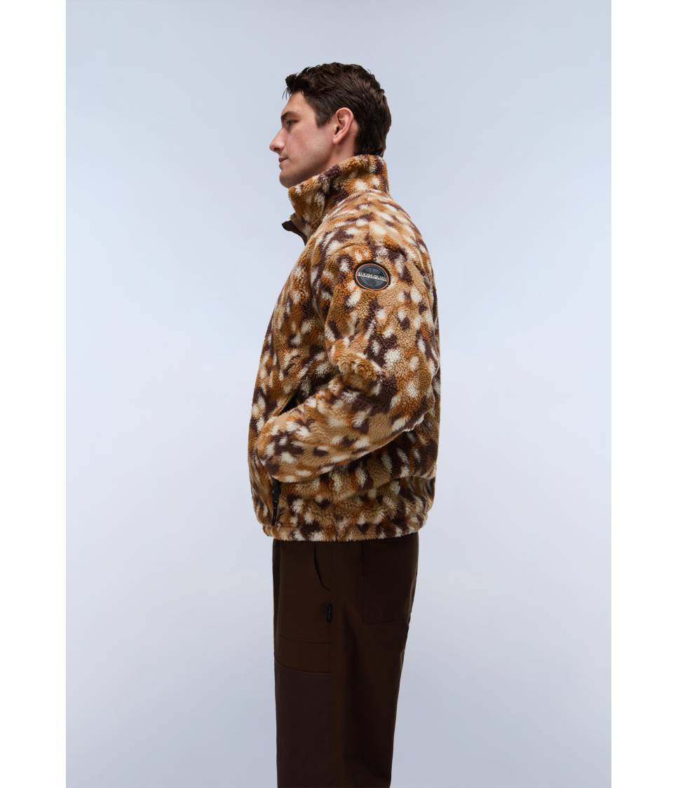 T-FLEECE FZ AOP BAMBY FDW 