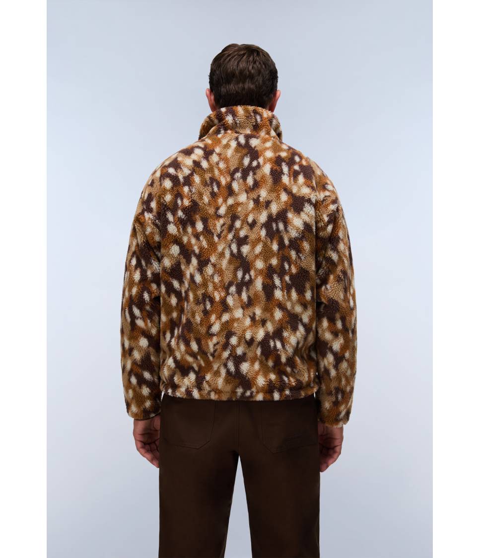 T-FLEECE FZ AOP BAMBY FDW 