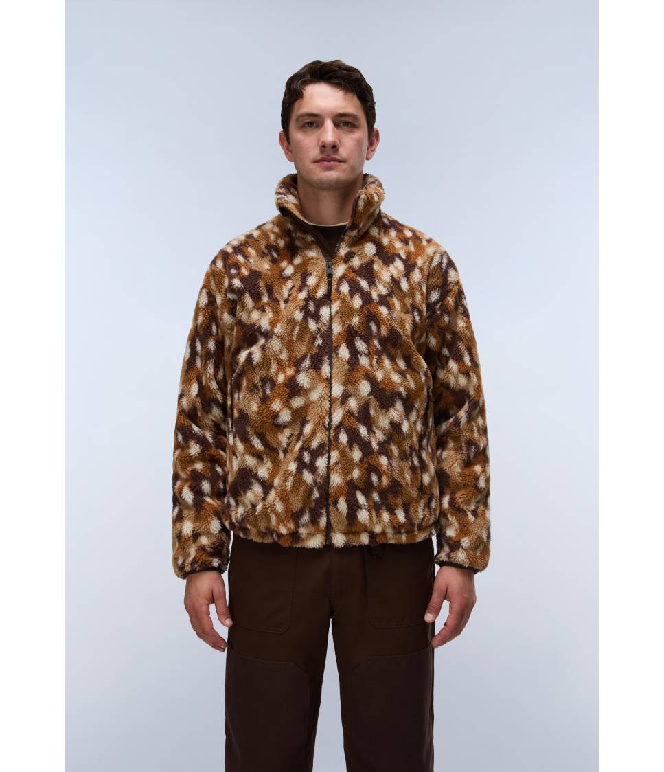 T-FLEECE FZ AOP BAMBY FDW 