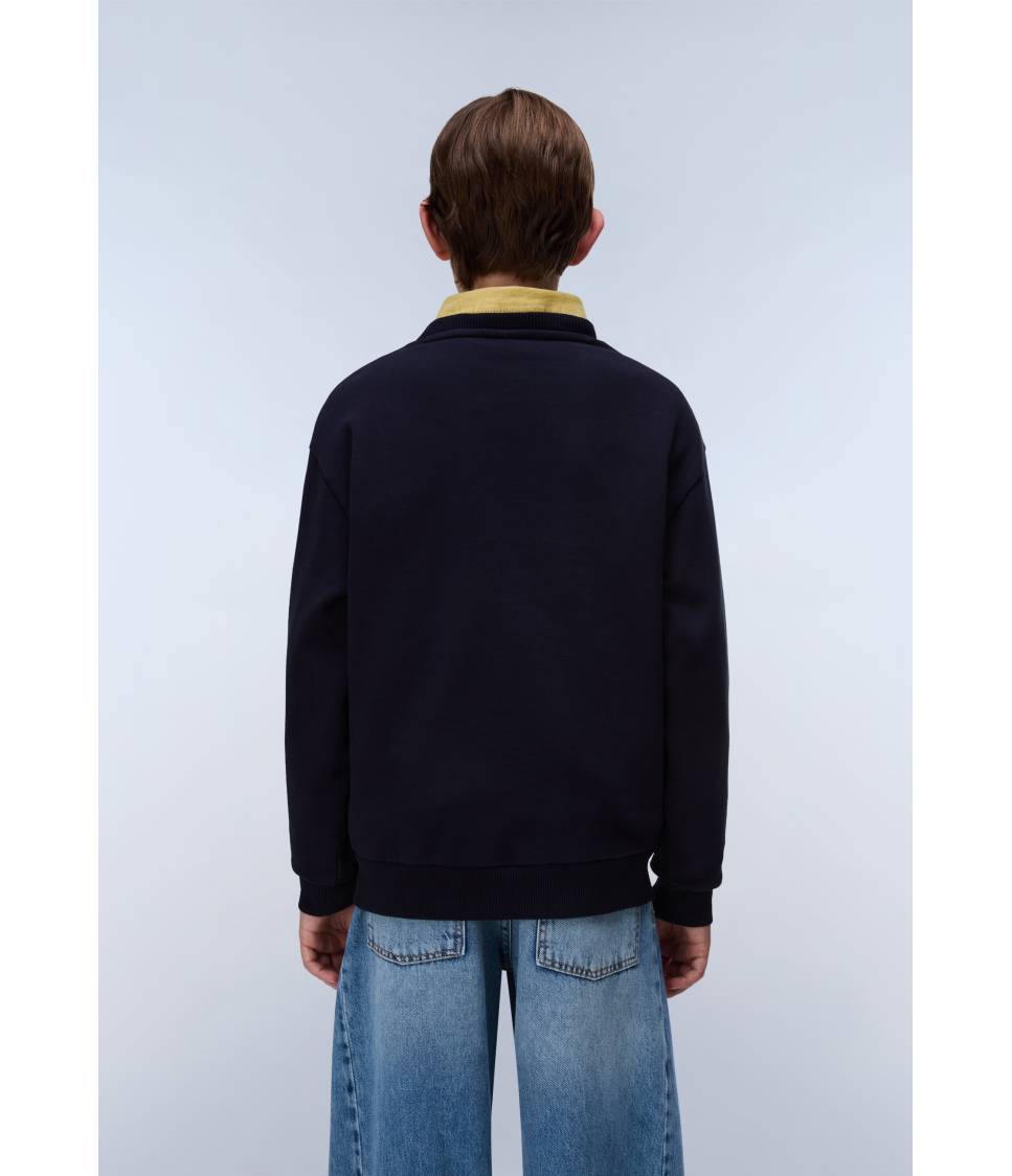 K B-NEW BOX LOGO C W BLU MARINE 