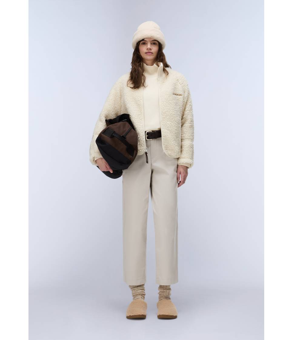 T-ALEUT FZ W BEIGE DIMITY 
