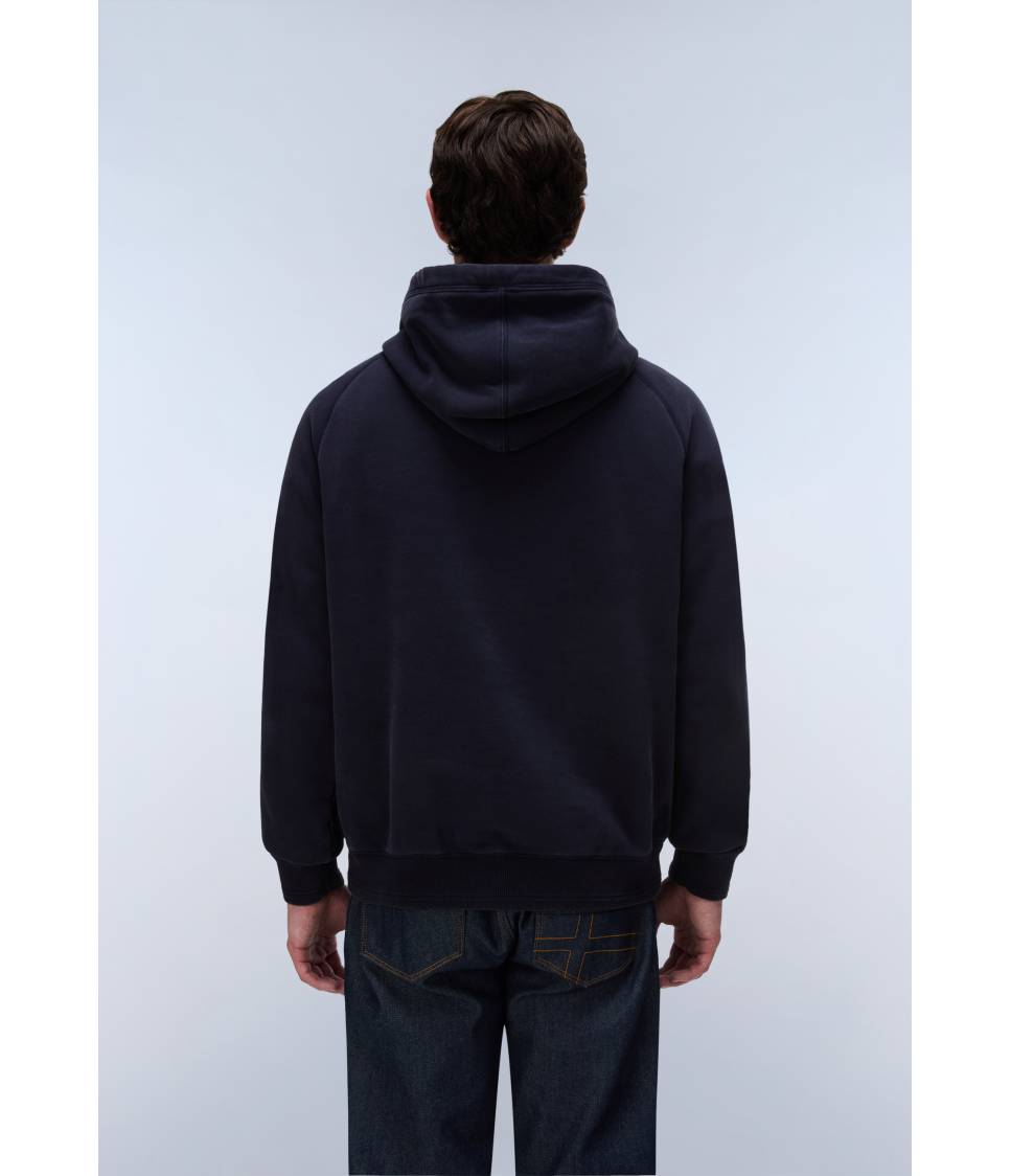 B-ARCHIVE SWEAT H BLU MARINE 