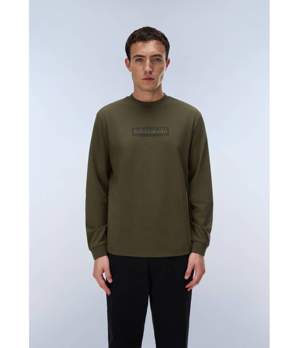 S-BOX LOGO LS 1 OLIVE NIGHT G1F 