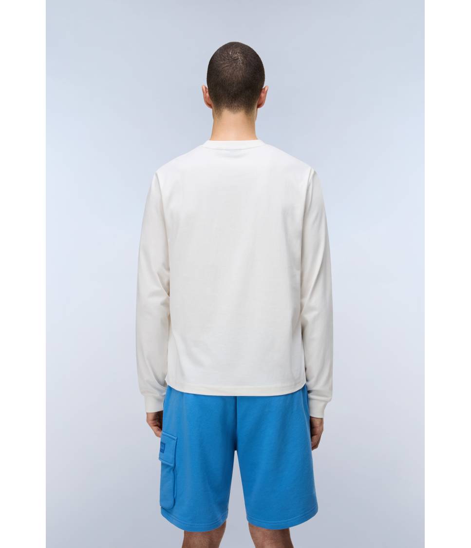 S-BOX LOGO LS 1 WHITE WHISPER 